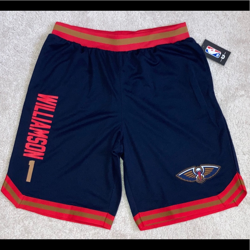 Zion Williamson New Orleans Pelicans Blue Shorts